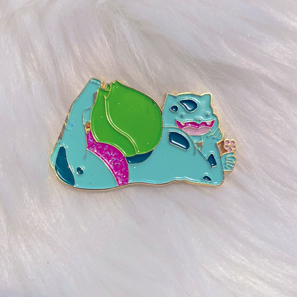 Pokémon inspired brooch